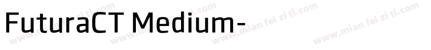 FuturaCT Medium字体转换